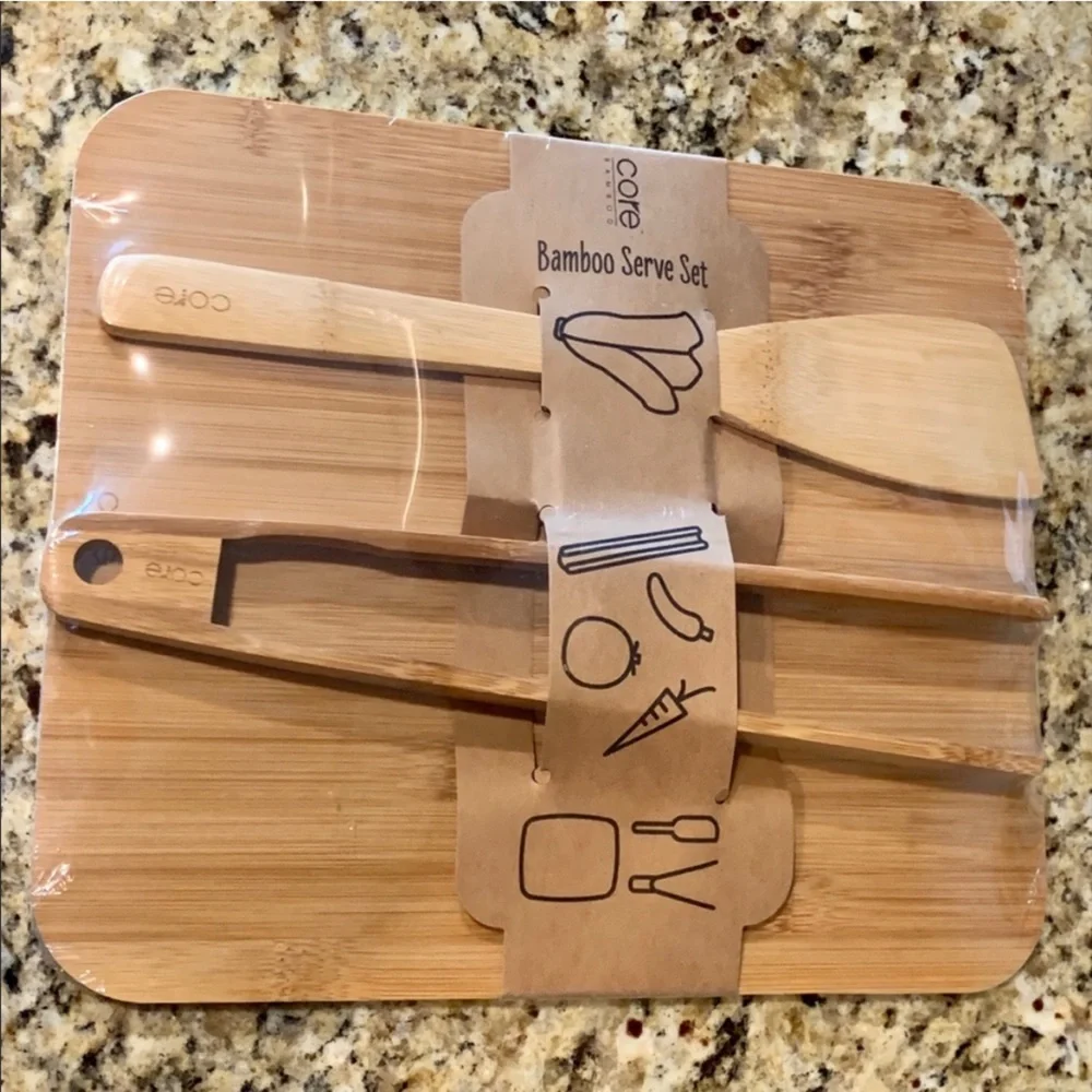 Core Bamboo Serve Set - Picture 2 of 3